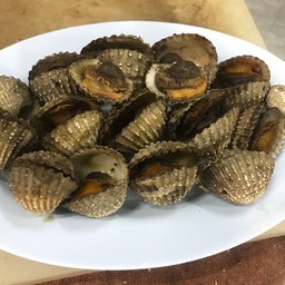 หอยแครงเผา