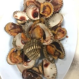 หอยแครงลวก