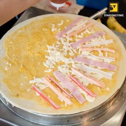 แฮม ชีส ไส้กรอก ปูอัดเครป