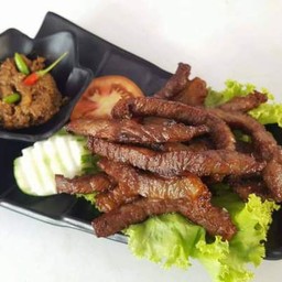 เนื้อทอดแดดเดียว