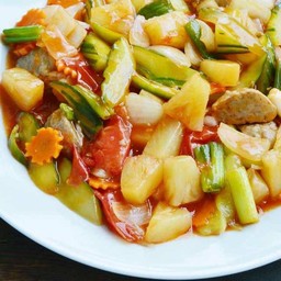 ผัดเปรี๊ยวหวานหมู/ไก่