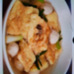 แกงจืดไข่น้ำเป็นกับข้าว