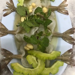 กุ้งแช่น้ำปลา