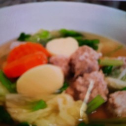 แกงจืดเต้าหู้หมูสับ