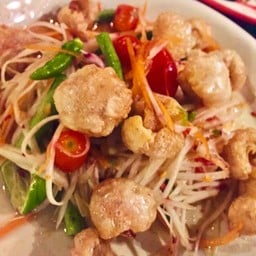 ส้มตำแค็ปหมู