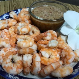 ปอกุ้งเผา