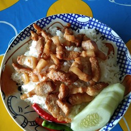 ทอดกระเที่ยม พริกไทย