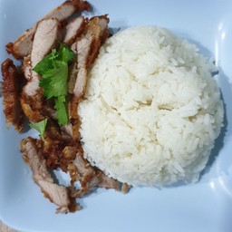 ข้าวหมูทอด
