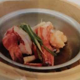 กุ้งนึ่งซีอิ๊ว (ติ่มซำ)