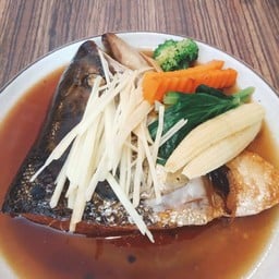 หัวปลาแซลมอนต้ม