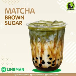 Brown sugar Matcha (Size L 22 oz)