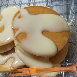 แพนเค้กโรย นมข้น