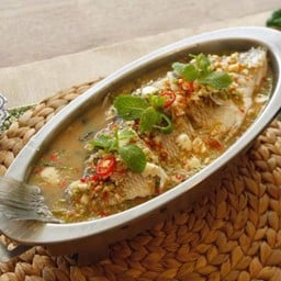 S Lime Seabass ปลากะพงนึ่งมะนาว 2 ขีด