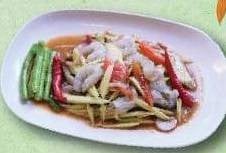 ตำกุ้งสด