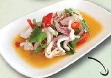 ยำปลาหมึก