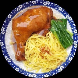บะหมี่ไก่อบซีอิ๊ว