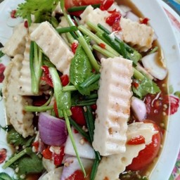 ยำหมูยอปลาร้า