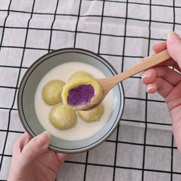 ฟักทองไส้มันม่วง