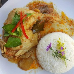ข้าวไก่ฮุ่ม (อบแบบเหนือ)