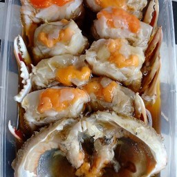 หมึกย่าง ปูไข่ดอง ส้มตำ แยกอาชีวะ