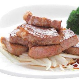 เนื้อออสเตรเลียผัดซอสพริกไทยดำ (L)