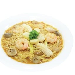 อีหมี่ซีฟู้ดซอสเป๋าฮื้อ (S)