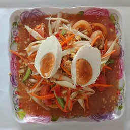 ตำไทยไข่เค็ม
