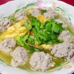 ต้มจืดไข่น้ำหมูสับ (กับข้าว)