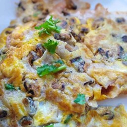 หอยแมงภู่ทอด