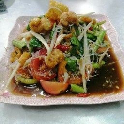 ตำซั่วแคปหมู
