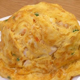 ไข่เจียวกุ้งสับ