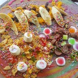 เครปนูเทลล่า-กล้วยหอม-คอนเฟลค