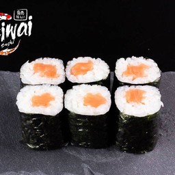 ข้าวห่อสาหร่ายไส้ปลาแซลมอน