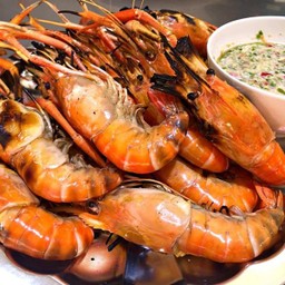 กุ้งเผา Size M(15-20ตัว) 1โล