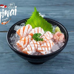 ซาชิมิท้องปลาแซลมอน