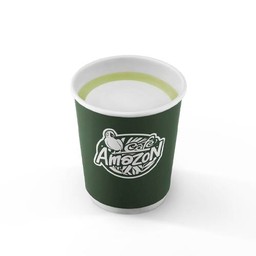 ชาเขียวนม ร้อน (8 oz.)