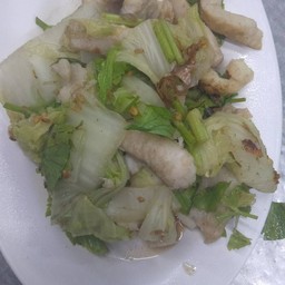 เนื้อปลากระพงรวกจิ้ม