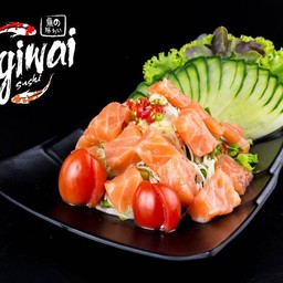 ยำปลาแซลมอน