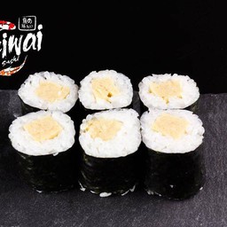 ข้าวห่อสาหร่ายไส้ไข่หวาน