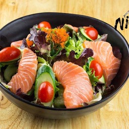 สลัดปลาแซลมอน