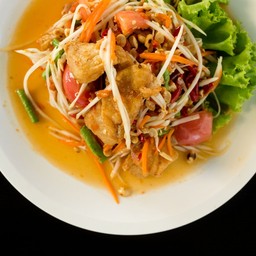 ส้มตำปลาทับทิม