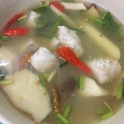 ต้มยำเนื้อปลากะพง