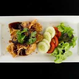 ปลาทอดซอสมะขาม