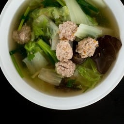 ต้มจืดผักกาดขาวหมูสับ