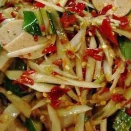 ส้มตำปูปลาร้าหมูยอ