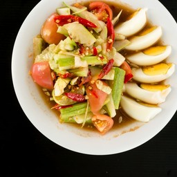 ตำแตง ปู-ปลาร้า