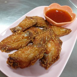 ปีกไก่ทอด