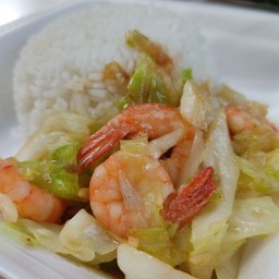 กล่ำปลีผัดน้ำมันหอย