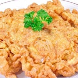 ไข่เจียวหมูสับ (กับข้าว)