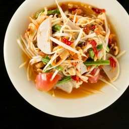 ตำหมูยอ